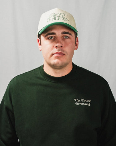 The Course is Calling Crewneck - Yippy Golf