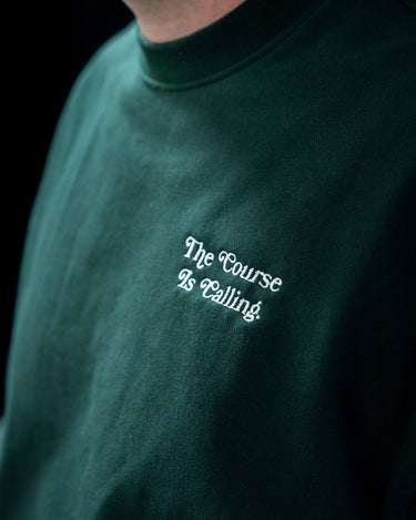 The Course is Calling Crewneck - Yippy Golf