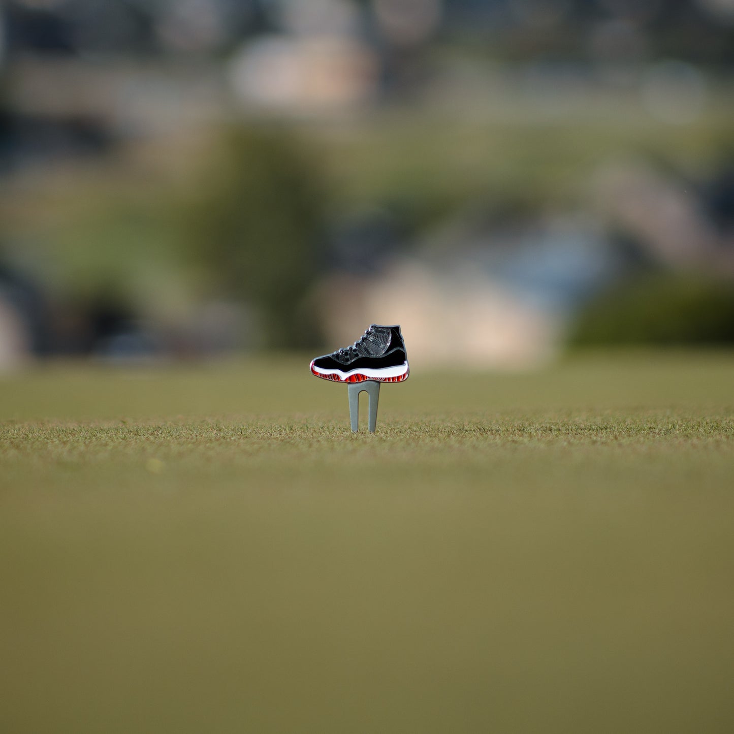 AJ 11 Sneaker Inspired Divot Repair Tool