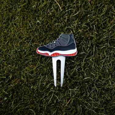 AJ 11 Sneaker Inspired Divot Repair Tool - Yippy Golf
